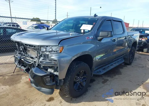2022 Chevrolet Silverado 1500 Ltd 4Wd Short Bed Lt Trail Boss from USA, damaged, VIN 1GCUYFET0NZ200900